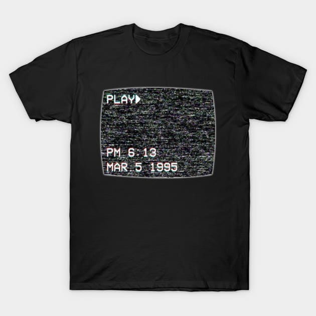 VHS Nostalgia T-Shirt by CacklingPumpkins